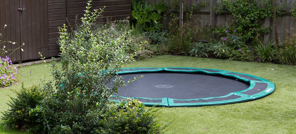 Including an In-ground Trampoline in your Landscape Design Play UK
