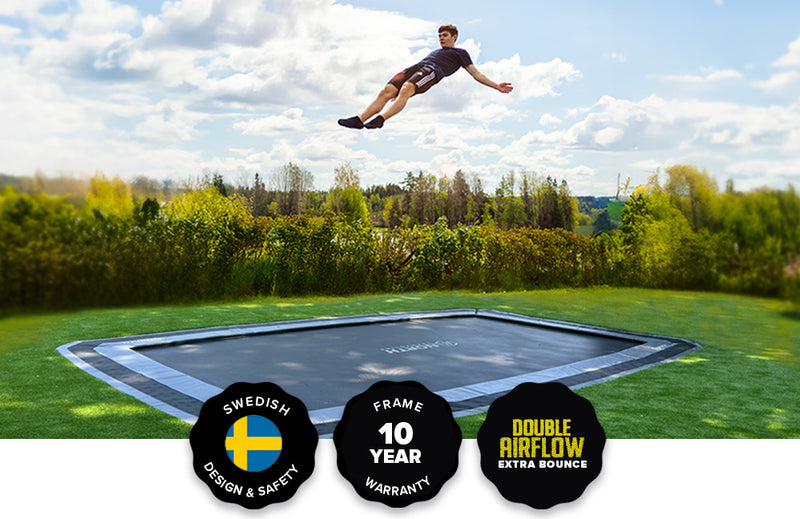 Inground trampolines