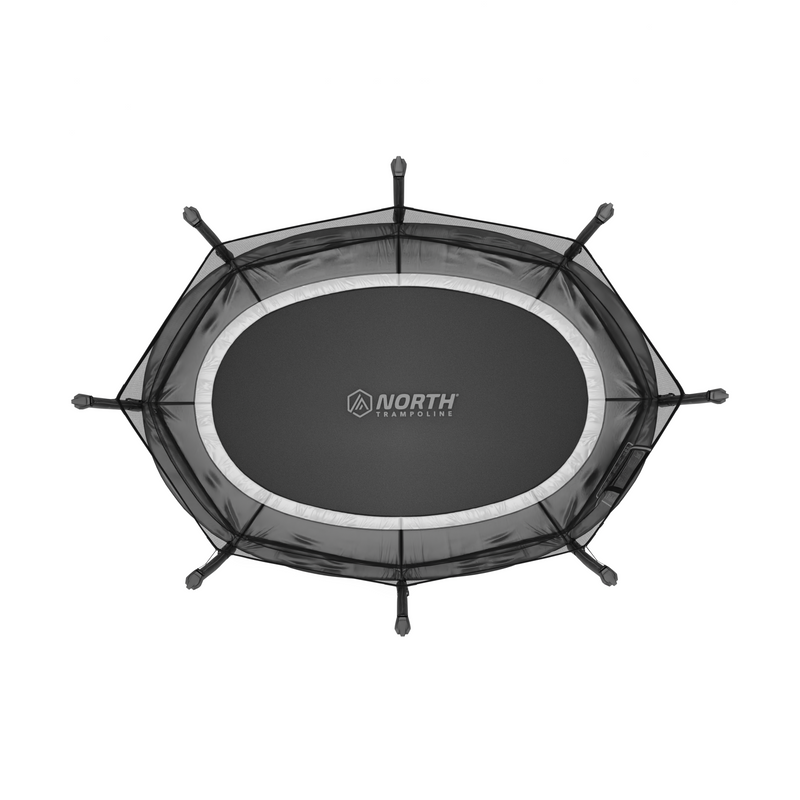 12ft x 8ft North Legend Oval Trampoline