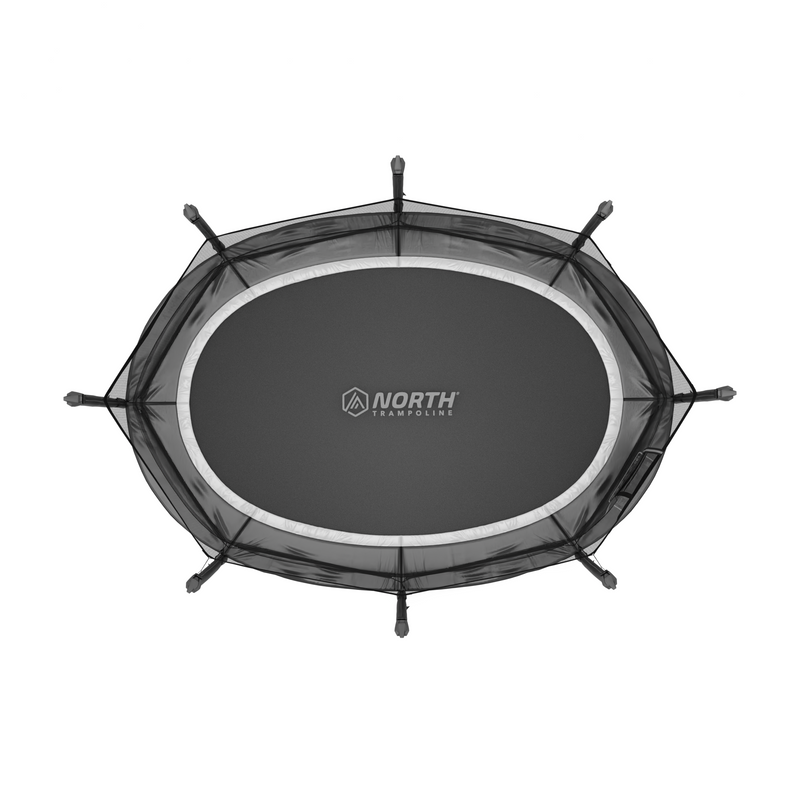 14ft x 10ft North Legend Oval Trampoline