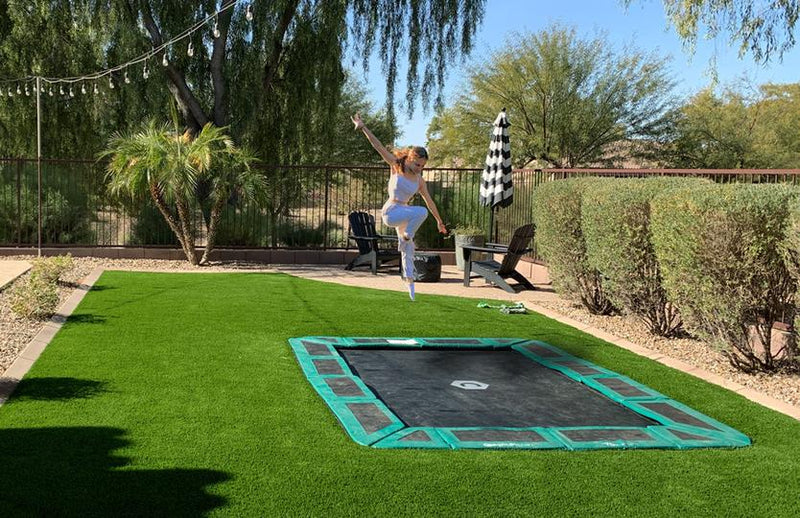 In-ground trampolines