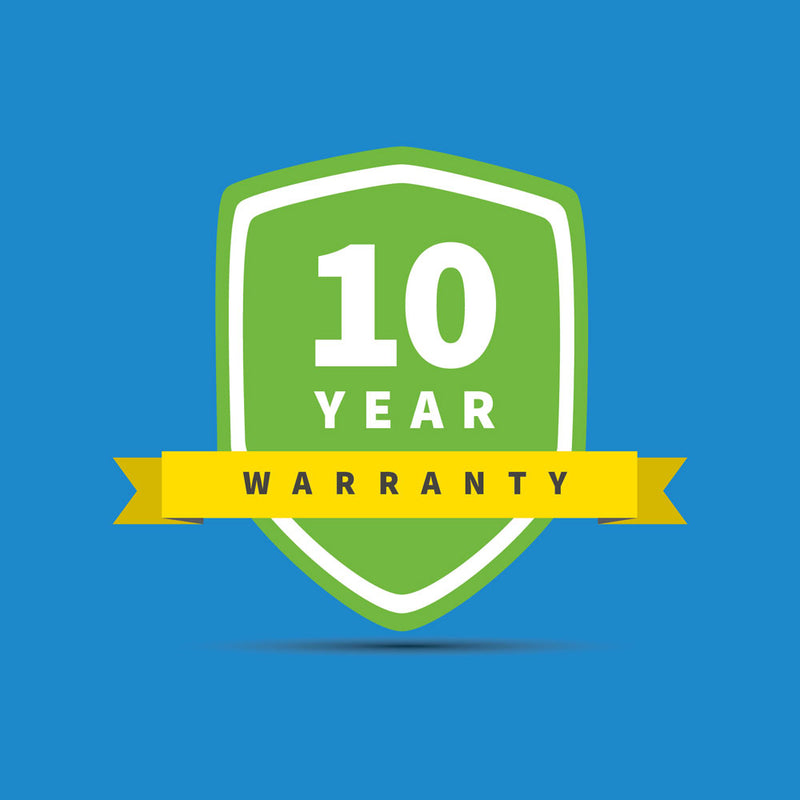 10 year warranty