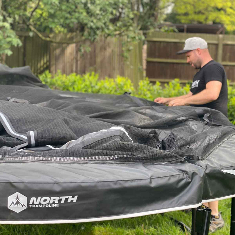 North Trampoline Assembly