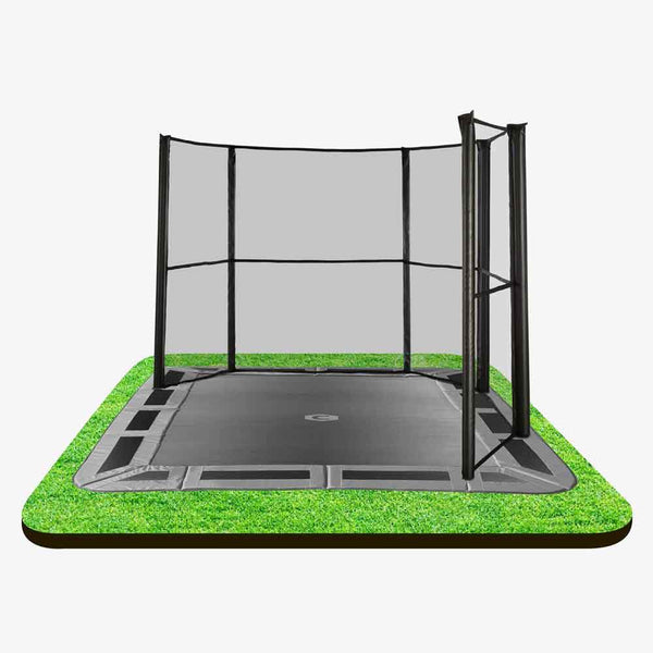 ネット　１２ｍ×９ｍ Kids 14FT Metal Trampoline with Safety Net and Ladder - Bed