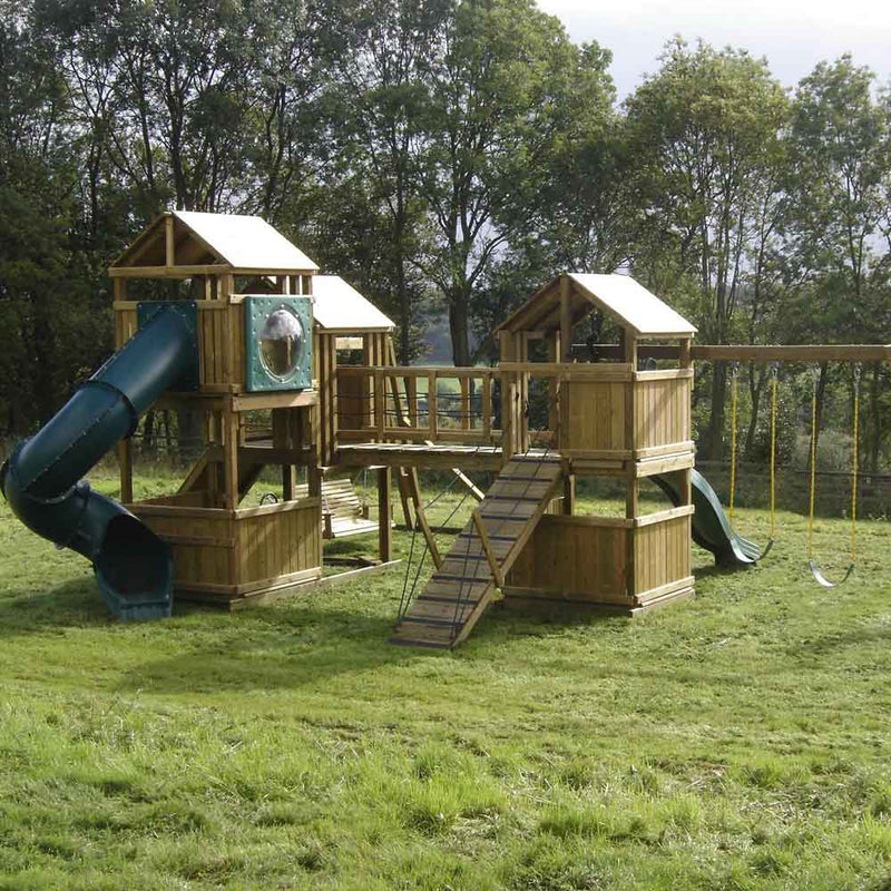Start with the a Mountain Base Tower and any number of Jungle Towers to create the biggest play area on the planet!