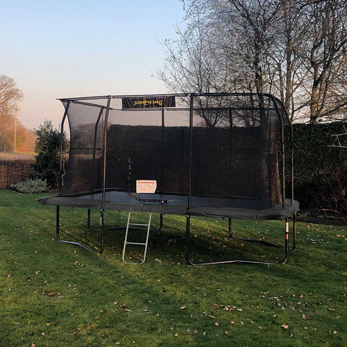 12ft x 8ft Jumpking Rectangular JumpPOD Deluxe Trampoline