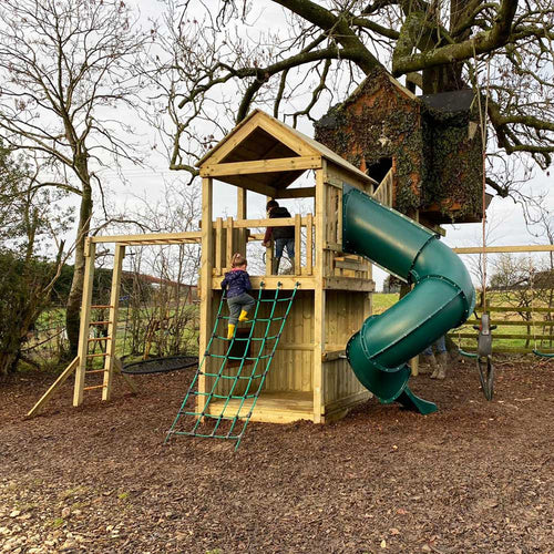 The Base Explorer is the first of our bigger 1.7m x 1.7m playhouses