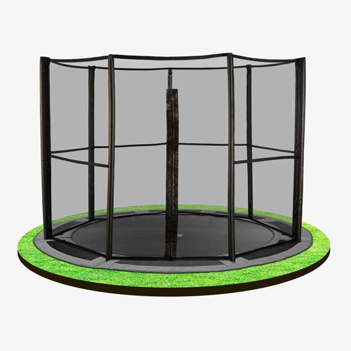 Full net 8ft Capital In-ground Trampoline Safety Net - Full