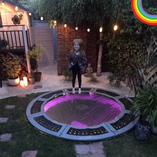 Large In-ground Trampoline Lighting System - Colour Controlled 