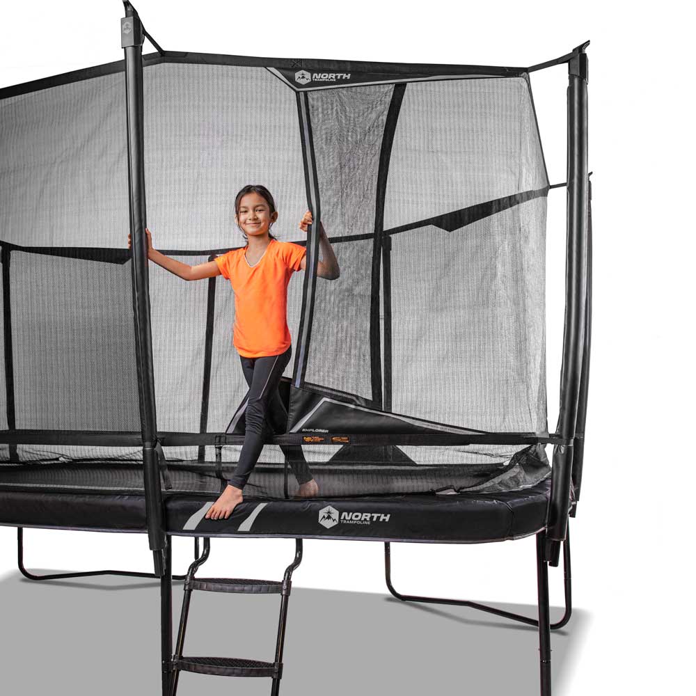 North Explorer Rectangular trampoline | Capital Play UK