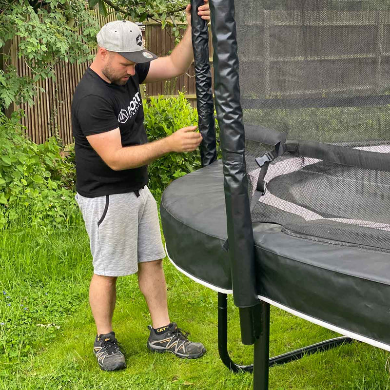 North Trampoline Assembly