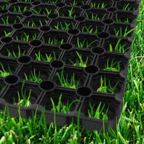 Heavy Duty Rubber Matting on grass